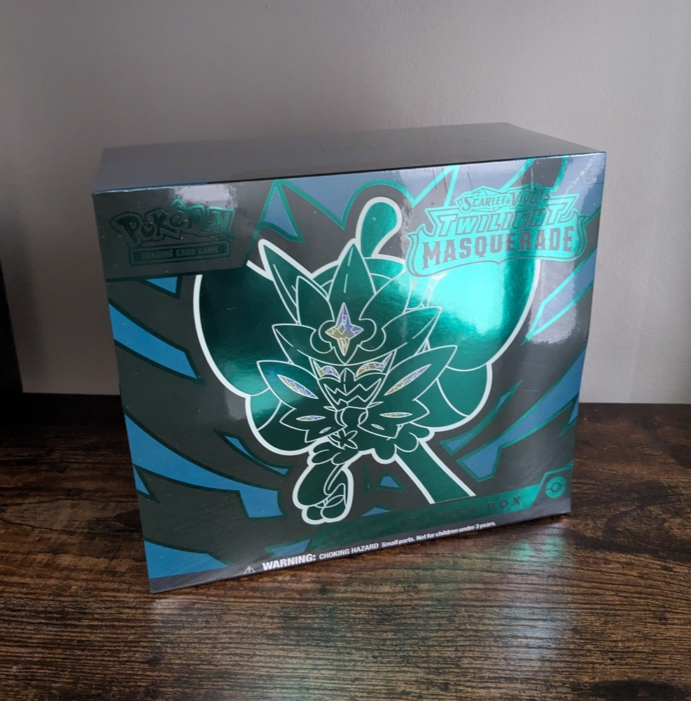 New Pokemon Twilight Masquerade Elite Trainer Box - ETB - Cards Factory Sealed - Picture 9 of 11